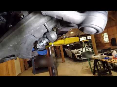 DB9 subframe removed