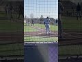 Kenny ripping RBI down left field line to the wall vs. Niagara University 4/2021