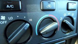 Car fan / AC only works on high - Replacing the Blower Resistor
