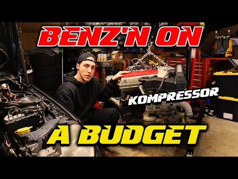 Benz'n On a Budget Episode 8: Finally The KOMPRESSOR Engine Pull!
