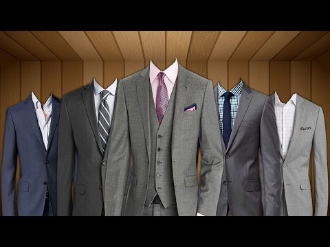Man Suit Photo Editor Video