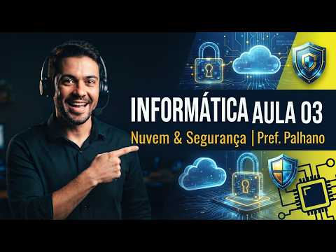 Gabarite Informática (Aula 03): Prefeitura de Palhano/CE | Nuvem, Redes Corporativas e Segurança