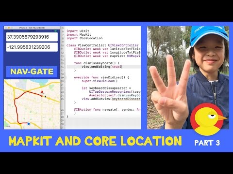 Part 3: Create an iOS Map app with MapKit and Core Location