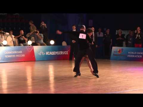 Андрущенко Николай - Бакрадзе Меги, представление пар