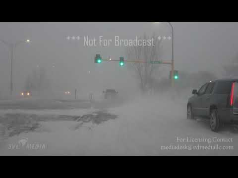 Fargo, ND - Blizzard Raging, Hazardous Travel with White Out Conditions - Dec 23rd, 2020