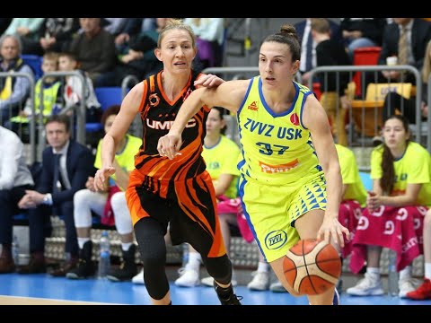 TEJA OBLAK 14pts/ 9 ast/ 14EFF - ZVVZ USK Prague vs UMMC Ekaterinburg - Euroleague Women 2018/19