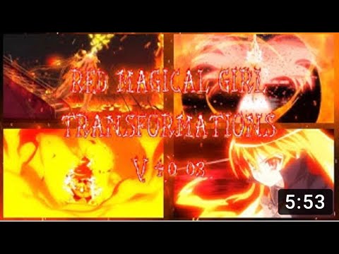 Red Magical Girl Transformations 3 V 4.0