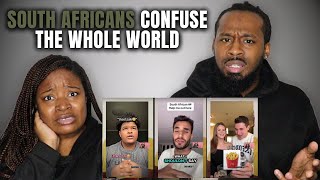 🇿🇦 American Couple Reacts "South African Sayings That Confuses The WHOLE WORLD"