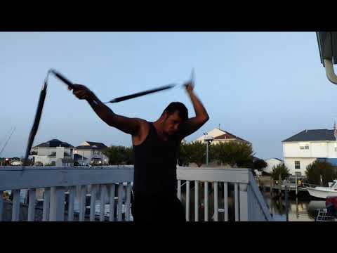 5 Section Hurricane Bladed Staff