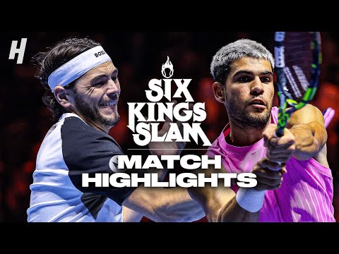 Carlos Alcaraz vs Taylor Fritz - BEST HIGHLIGHTS | 2025 Six Kings Slam @Netflix