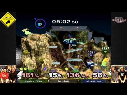 BEAST#4 - Overtriforce + Trifasia vs AJP Anton + Jinny - Teams Pools SSBM