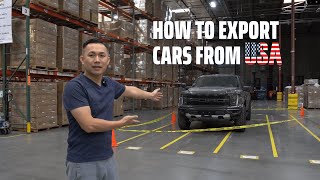 Episode 26 - How to export cars from the USA - Step-by-Step