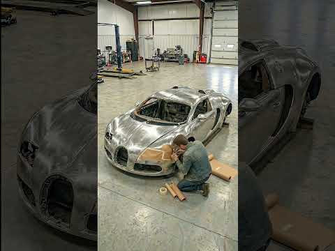 Everyone Said This Bugatti Veyron Was done, I Proved Them Wrong in my workshop #bugatti #short #diy
