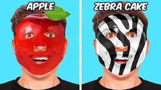 I Made An Alphabet Face Mask