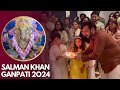 Salman Khan Ganesh Aarti 2024 Inside Video With Family At Sister Arpita Khan Sharma S Home