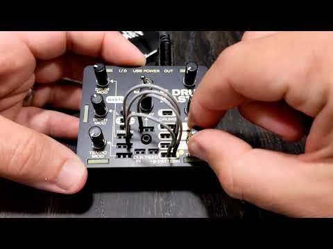 Bastl Kastle Drum Unboxing and Exploration Demo