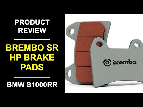 Product Review - Brembo SR Front Brake Pads on BMW S1000RR