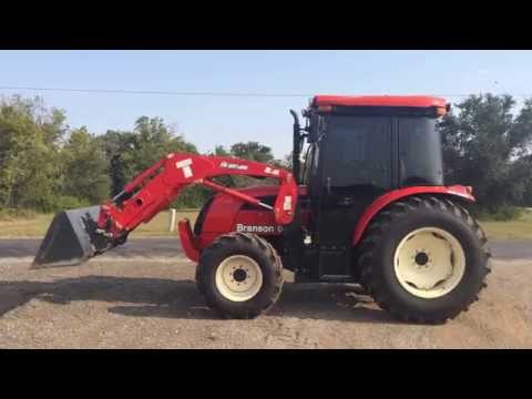 Demo of our pre-owned Branson 6640C Tractor for sale