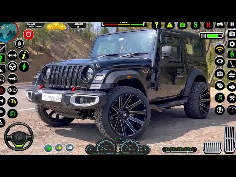 OffRoad Jeep Driving Game - Prado 4x4 Off-road Simulator 3d - Mobile Gameplay #3