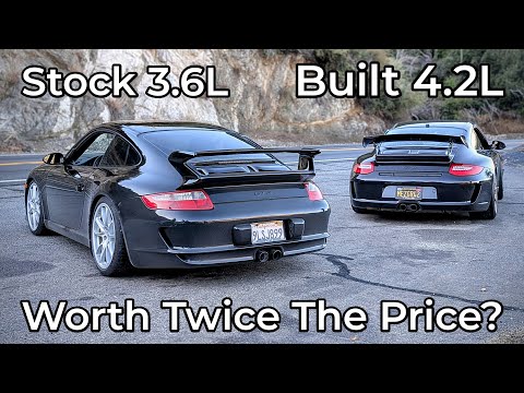 2007 Porsche 997.1 GT3 ($150K) vs 2010 Porsche 997.2 GT3 ($300K) - Head to Head Review!