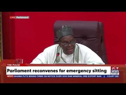 Drug busts: I am not ruling that Parliament can never inquire into the drug busts - Alban Bagbin