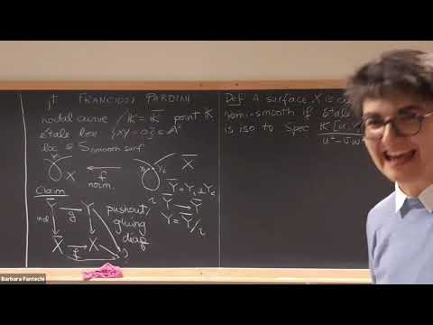 Barbara Fantechi (Oct. 16, 2020):  Infinitesimal deformations of semi-smooth varieties