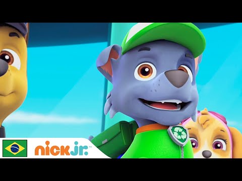 Capa de Patrulha Canina | Os filhotes salvam um casamento | Nick Jr. em Português