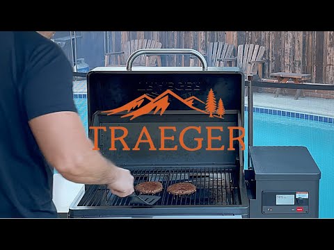 Traeger Frozen Burgers