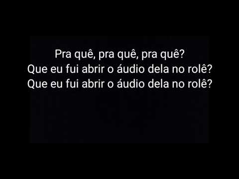 PROSTITUTO VAGABUNDO - (LETRA)