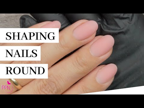 Rounded Nail Art