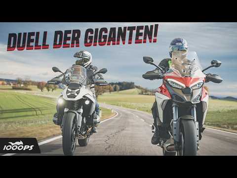 Holt sich die GS den Reiseenduro-Thron zurück? - BMW R 1300 GS vs. Ducati Multistrada V4 S Vergleich