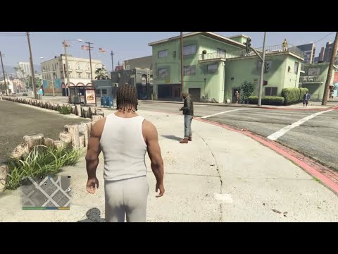 Trevor Meeting Franklin Before Michael Has Introduced Them