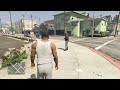 Trevor Meeting Franklin Before Michael Has Introduced Them