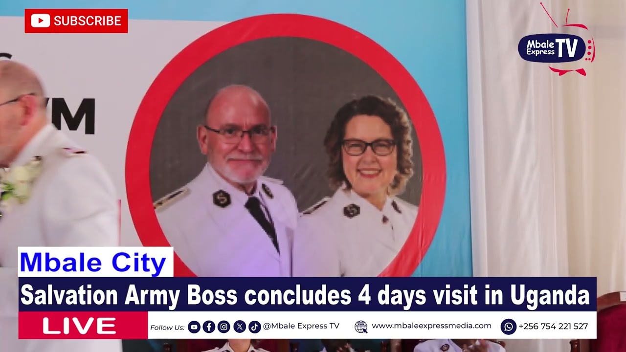 Salvation Army leader concludes four day visit in Uganda 🇺🇬
