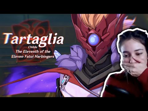 Dish Reacts to Childe/Tartaglia First Transformation Scene | Liyue Archon Quest Act 3