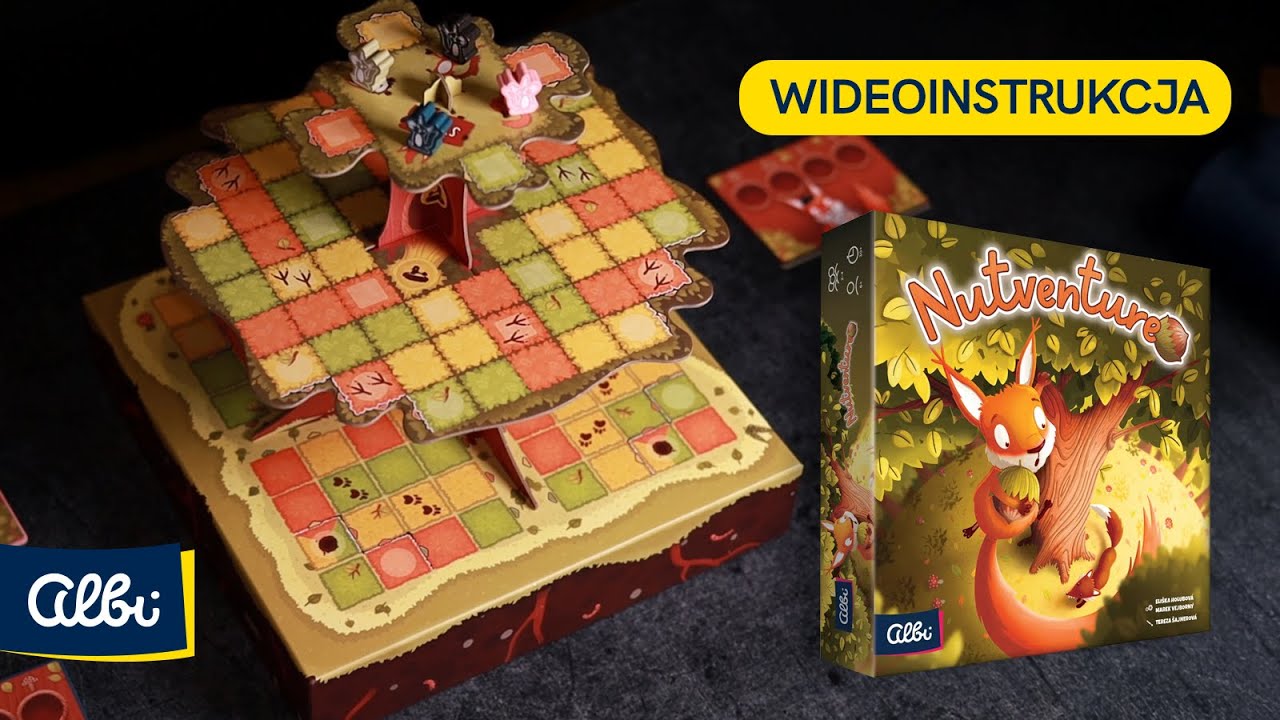 „Nutventure” – gra familijna | Wideoinstrukcja | Zasady gry krok po kroku
