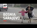 BOSNIA SARAJEVO SERB SNIPERS WOUND 8 PEOPLE