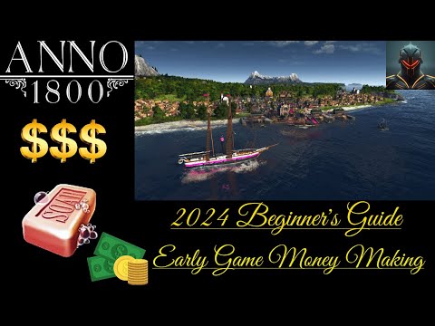 Anno 1800 Beginners Guide/Tips in 2024 (Episode 3) - EASY Early Game MONEY MAKING!