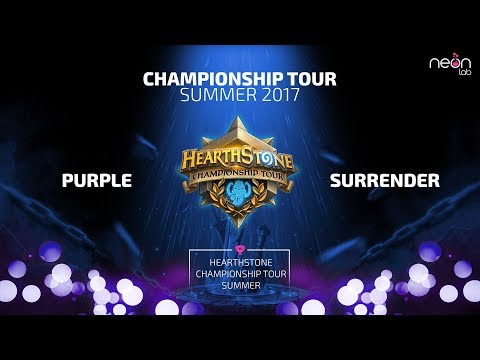 Purple vs Surrender - Hearthstone Championship Tour Summer