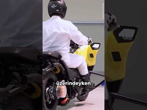 🏍️ Honda’nın Kendi Kendine Dengede Duran Motoru!