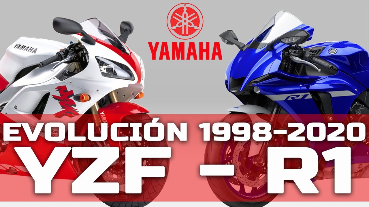 YAMAHA YZF-R1 | EVOLUCIÓN 1998 - 2020