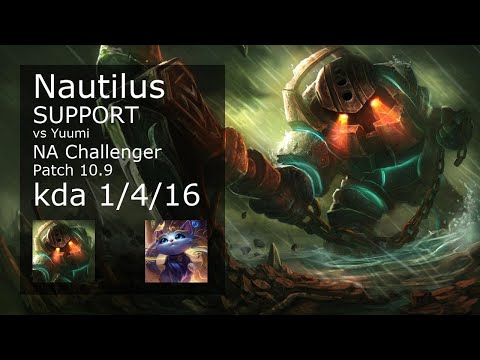 Nautilus Support & Aphelios vs Yuumi & Draven - NA Challenger 1/4/16 Patch 10.9 Gameplay