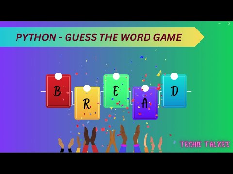 Python Project - Guess the Word Game