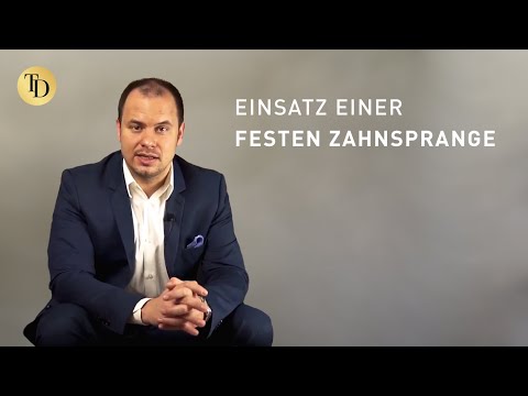 Was passiert beim Einsetzen einer festen Zahnspange?