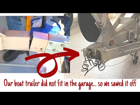 Modifying Boat Trailer with Swing Tongue