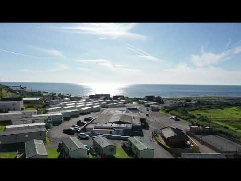Birdseye view of Clarach Bay Holiday Village