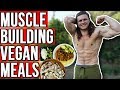 FULL DAY OF VEGAN EATING FOR MUSCLE + ABS WORKOUT