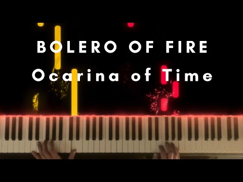 The Legend Of Zelda - Bolero Of Fire | Piano Cover