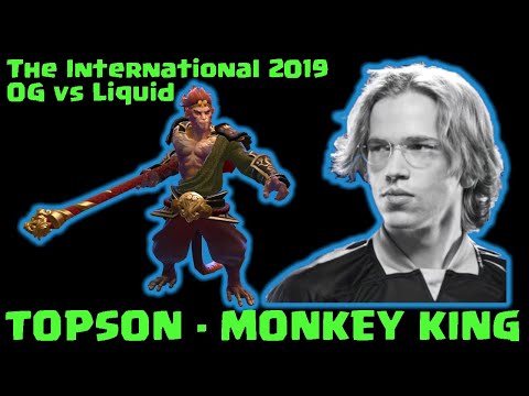 Topson - Monkey King | Relive Topson's gameplay in The International 2019 - OG vs Liquid Game 2