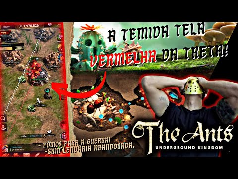 UMA NOITE DE CR1*MES??? The Ants UNDERGROUND KINGDOM - Guerra no servidor + SKIN ÉPICA ABANDONADA.
